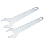Uxcell Rotary Tool Wrench, 22mm Open Ended Wrench Spanner 2pcs Silver Tone. Fixed Price $13.99.