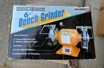 Central Machinery: 6 Bench Grinder (39797). Fixed Price $100.00.