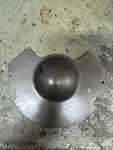 Vintage 1970's Craftsman "block" Bench Grinder Lh 6" Wheel Stone Side Cover Usa. Fixed Price $25.50.