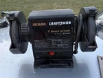 Sears Craftsman 5" Bench Grinder 1/5 Hp 3450 Rpm Cast Metal 1/2" Arbor #919060. Fixed Price $70.00.