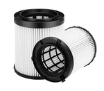 2 Dewalt Dc5001h Reusable Replacement Hepa Filters For Dc500. Fixed Price $22.00.