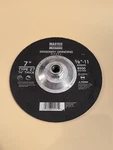 7 X 1/4 5/8-inch Masonry Grinding Wheel Arbor 8500 Series. Fixed Price $10.20.