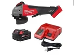 18-volt Lithium-ion Brushless Cordless 4 1/2 In/5 In Grinder And Starter Kit. Fixed Price $249.99.