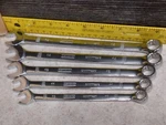 Dewalt De Walt 5 Pc Metric Combination Wrench Set Polished 10, 11, 13, 14, 15. Fixed Price $32.95.