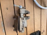 Montgomery Ward Powr-kraft 4" Bench Vise Art Deco Usa Model 84-5427. Fixed Price $49.97.