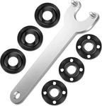 7pcs Angle Grinder Nut Flange Wrench Kit, 5/8-11. Fixed Price $10.10.