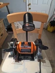 Wen Bg4276 2.1-amp 6-inch Single Speed Bench Grinder With Flexible Work Light. Fixed Price $49.99.