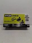 Ryobi One+ 18v Lithium-ion High Performance Starter Kit 4ah & 2ah. Fixed Price $80.00.