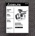 Sharpening Center Instruction Manual Fits Delta 23-710. Fixed Price $14.97.
