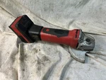 Snap On 18v Cordless Battery Angle Grinder + Red. Fixed Price $242.17.