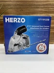 Herzo 4/5 In Universal Dust Control Attachment For Grinders Gt119125b. Fixed Price $13.25.