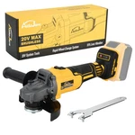 Cordless 4-1/2" Power Angle Grinder For Dewalt 20v Battery Brushless 9000 Rpm. Fixed Price $35.90.