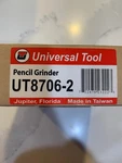 Universal Tool Pencil Grinder Ut8706-2. Fixed Price $120.00.
