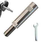 Neeki 4-1/2" Stainless Angle Grinder Arbor Extension Shaft, 5/8"-11. Fixed Price $20.57.