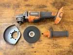 Ridgid 18v Paddle Switch Angle Grinder (tool Only) R86047. Fixed Price $70.00.