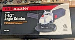 Drill Master 4 1/2" Angle Grinder 120 Volt Drillmaster. Fixed Price $33.00.