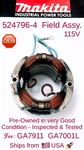 Makita 521806-8 (524796-4) Pre-owned Oem Field Assy. (tested) For Ga7911 Ga7001l. Fixed Price $59.95.