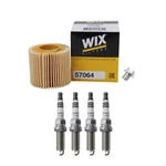 Wix Engine Oil Filter & Ngk 4 Ruthenium Hx Spark Plugs Kit For Corolla Prius L4. Fixed Price $83.95.