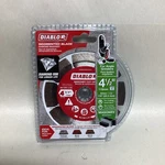 New Diablo 4-1/2 In. Diamond Segmented Masonry Cut Off Blade Ddd045seg101c. Fixed Price $8.23.
