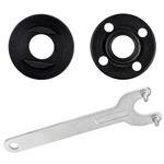 Topbuti 5" 5/8-11 Grinder Flange Angle Wrench Spanner Metal One Size, Black. Fixed Price $10.08.
