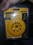 Dewalt Dw4772t 4in Turbo Diamond Cup Wheel 5/8-11 Arbor 14 Grit 15000rpm. Fixed Price $35.00.