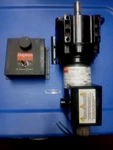 Dayton Dc Gear Motor 4z132b, 90 Vdc, 1/20 Hp 51 Rpm, W/ 4z827h Speed Control. Fixed Price $275.00.