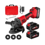 Cordless Angle Grinder Kit, 4-1/2" Power Grinders With 2 * 4.... Fast Ship. Fixed Price $68.85.