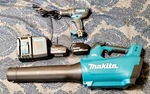 Makita 18v Lxt Combo Kit Brushless Blower Hammer Drill 2 Batteries And Charger. Fixed Price $249.99.