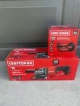 New! Craftsman Cmcg400b 20v 4.5" Angle Grinder With 2 Battery/charger Combo. Fixed Price $169.99.