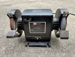 Vintage Sears Craftsman Bench Grinder 257.192110 5 X 1/2 Wheels. Fixed Price $40.00.