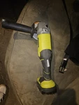 Ryobi P422th Angle Grinder 18v Cordless 4-1/2in Lithium-ion Battery Green. Fixed Price $94.44.