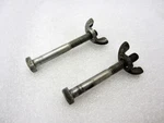 Vintage 1970's Craftsman "block" Bench Grinder Lh Rh Eye Shield Bolts & Nuts Usa. Fixed Price $16.95.