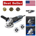 Versatile 6-amp 4-1/2 Inch Angle Grinder Powerful & Adjustable For Any Task. Fixed Price $53.86.