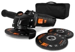Wen 94475 7.5a 4.5-inch Angle Grinder With Reversible Handle & 3 Grinding Discs. Fixed Price $42.19.