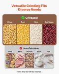 Electric Grain Mill Grinder 1500w Commercial Spice 110lb/h. Fixed Price $218.99.