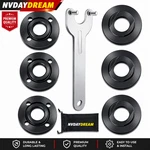 7pcs Angle Grinder Nut Flange Wrench, Premium Black, Silver. Fixed Price $9.99.