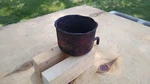 Delta Triple Duty Bench Pedestal Grinder Water Cup Quench Pot With Bracket - Og. Fixed Price $31.25.