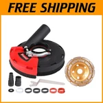Grinding Dust Shroud + Vacuum Hose Adapter For Angle Grinder. Fixed Price $59.99.