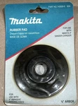 Genuine Makita 743009-6 Sander Grinder Rubber Backing Pad 4'' 5/8'' Arbor Nos. Fixed Price $14.99.
