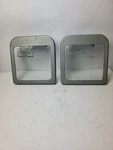 Vintage Craftsman 397 1/3 Hp "block" Bench Grinder Lh & Rh Eye Shield Usa. Fixed Price $69.00.