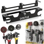 Gostle 4 Bay Angle Grinder Holder Discs Hook Rack Grinders Power Tools. Fixed Price $58.43.