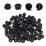 M5 Locknuts 100pcs Metric Nylon Inserted Hex Lock Nuts M5x0.8mm Self-lock Nyl.... Fixed Price $12.42.
