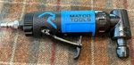 Matco Tools Mt5883 .85hp Right Angle Die Grinder Blue Nice!. Fixed Price $169.50.