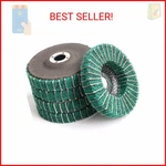 Fppo 5pcs 4.5" X 7/8" Nylon Fiber Flap Disc Polishing Grinding Wheel,scouring Pa. Fixed Price $18.09.