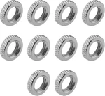 Sing F Ltd 10pcs Presta Valve Core Lock Ring Nut Cylinder. Fixed Price $18.29.