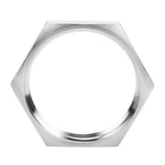 Stainless Steel 304 Hex Locknut Npt Female 2.5" Pipe Fitting (1 Pack). Fixed Price $27.23.
