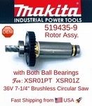 Makita 519435-9 Oem Rotor Assy With Bearings For Xsr01pt 36v 7-1/4" Circular Saw. Fixed Price $64.95.