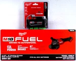 New Milwaukee M18 Fuel 2981-20 4-1/2 - 6" Grinder W/ Switch, 1) 5.0 Ah Battery. Fixed Price $285.97.