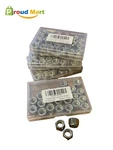 Lot Of 4 Ouschr Nylon Lock Nut An-3/8" -16 Stainless Steel 25 Each/total 100. Fixed Price $36.71.