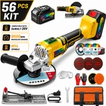 Ouba Cordless Angle Grinder For Dewalt 20v Max Battery Brushless 9500rpm 3-speed. Fixed Price $63.99.